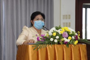 Mrs. Phouxay PHENGPHONG, Vice Chairman of Woman & Sport Committee
